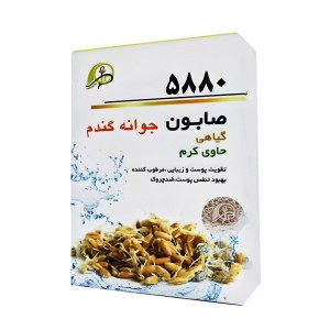 صابون جوانه گندم حاوی کرم 5880 پرنیان (100 گرم)