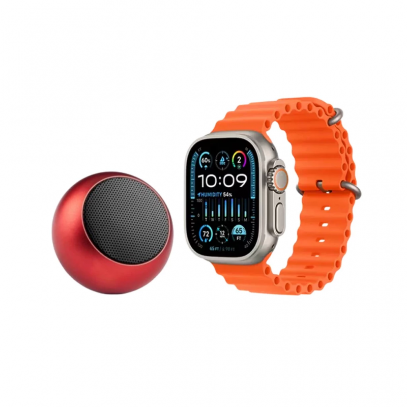 پک ساعت هوشمند مدل TK701 به همراه اسپیکر بلوتوثی و 7بند ا فلاح نت