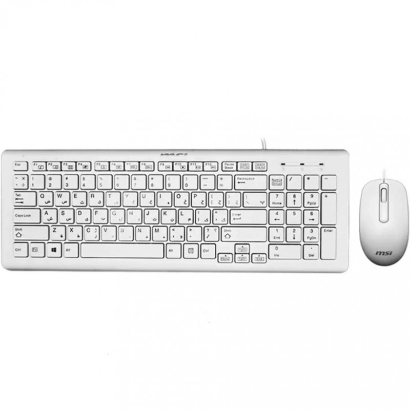 کیبورد و موس MSI مدل SK9626: انتخابی ایده‌آل برای کاربری روزمره و حرفه‌ای - ریجن ام اس آی ا فلاح نت