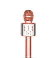 میکروفون اسپیکر بی‌سیم مدل WS-858، ایده‌آل برای کارائوکه و پخش موسیقی ا فلاح نت