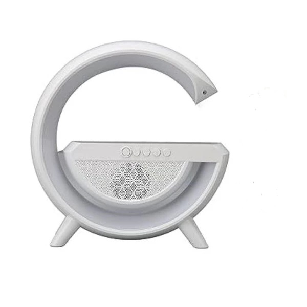 اسپیکر بلوتوثی چندکاره LED مدل AK18 با قابلیت شارژ وایرلسBT 230  ا فلاح نت