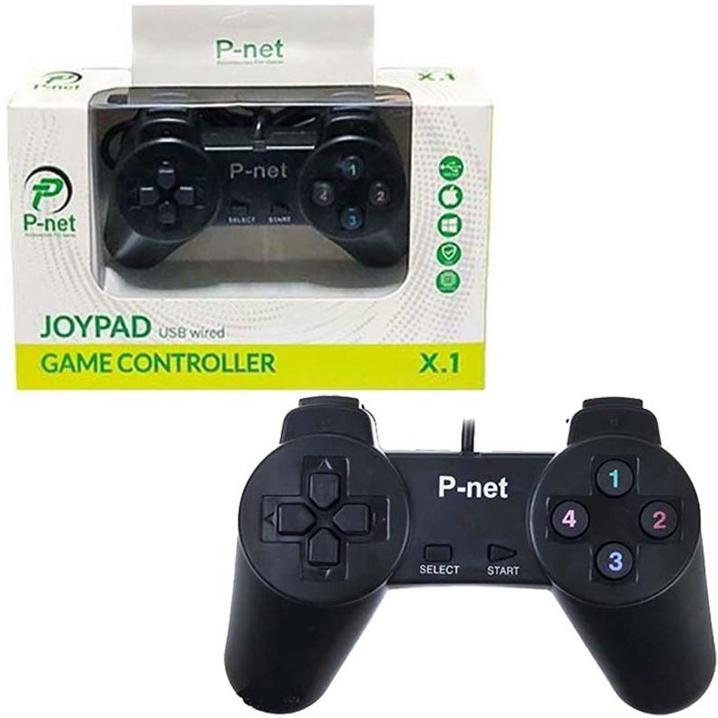 دسته بازی P-NET مدل X.1 مناسب کامپیوتر و اندروید افلاح نت