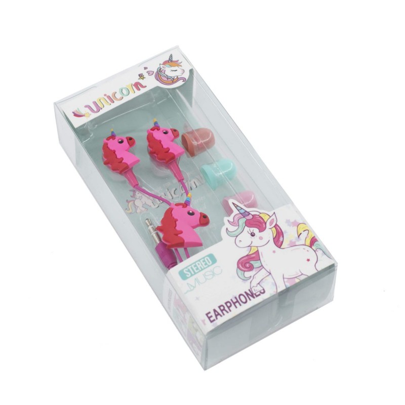 هندزفری طرح اسب تک‌شاخ فانتزی مدل UNICORN با جک 3.5 میلی‌متری ا فلاح نت