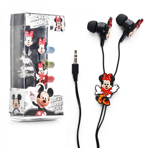 هندزفری سیمی فانتزی مدل Mickey Mouse K-11 با طراحی شخصیت محبوب دیزنی ا فلاح نت