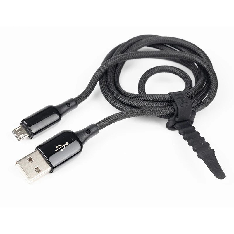 کابل میکرو USB فست شارژ HISKA مدل LX-831 با شدت جریان 5 آمپر و طول 1 متر- مشکی ا فلاح نت