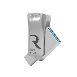 فلش OTG REEWOX مدل Eagle با ظرفیت 64 گیگابایت و پورتType-C ا فلاح نت