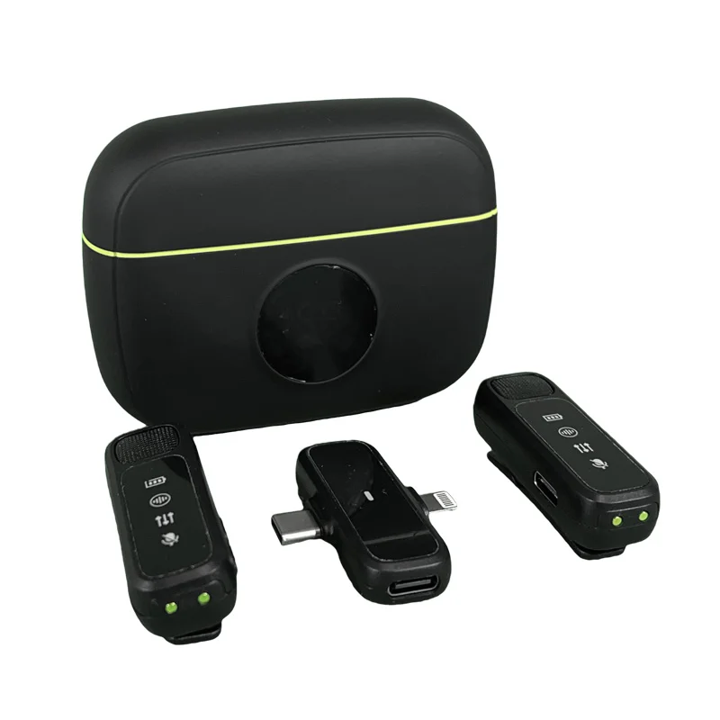 میکروفون یقه‌ای بی‌سیم مدل K30 با قابلیت استفاده همزمان برای دو کاربر ا فلاح نت