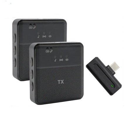 میکروفون یقه‌ای بی‌سیم مدل SX8 با دو میکروفن حرفه‌ای و کیفیت صدای بی‌نظیر ا فلاح نت