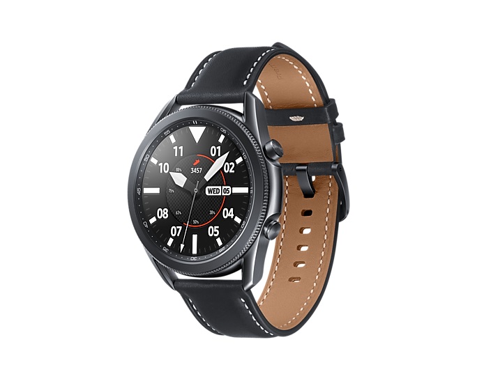 ساعت هوشمند سامسونگ مدل Galaxy Watch3 SM-R840 45mm با بند چرمی لوکس ا فلاح نت