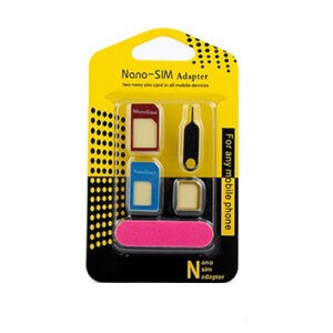 "خشاب تبدیل سیم‌کارت نانو و میکرو به استاندارد، مناسب برای انواع دستگاه‌ها" ا فلاح نت