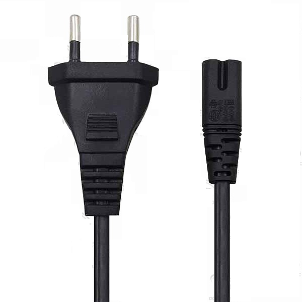 کابل برق دوپین منبع تغذیه لپ‌تاپ مدل Delta به طول 1.8 متر ا فلاح نت