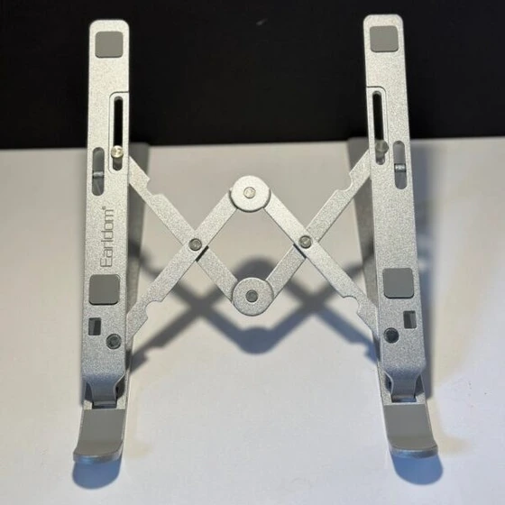 استند لپ تاپ EARIDOM مدل EH 173 با قابلیت تنظیم زاویه و ارتفاع برای راحتی بیشتر- جنس آومینیوم ا فلاح نت