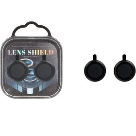 محافظ لنز دوربین رینگی مشکی مناسب Xiaomi Note 13 Pro 4G وPoco M6 Pro 2G  ا فلاح نت