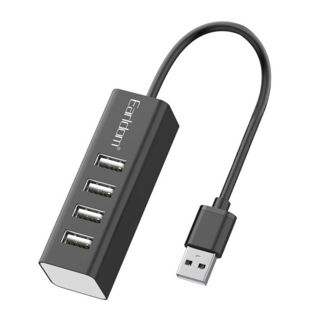 هاب 4 پورت EARLDOM مدل HUB14 با پشتیبانی ازUSB 2.0 ا فلاح نت