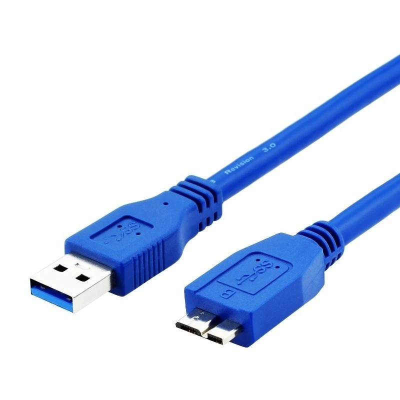 کابل هارد اکسترنال K-NET USB 3.0 مدل K-OC900 طول 0.6 متر - رنگ آبی ا فلاح نت