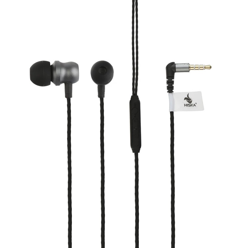 هندزفری سیمی مقاوم هیسکا مدل HK-749 با بیس قوی و میکروفون داخلی ا فلاح نت