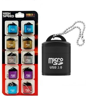رم ریدر USB 3.0 میکرو SD بسته 10 عددی مدل High Speed ا فلاح نت