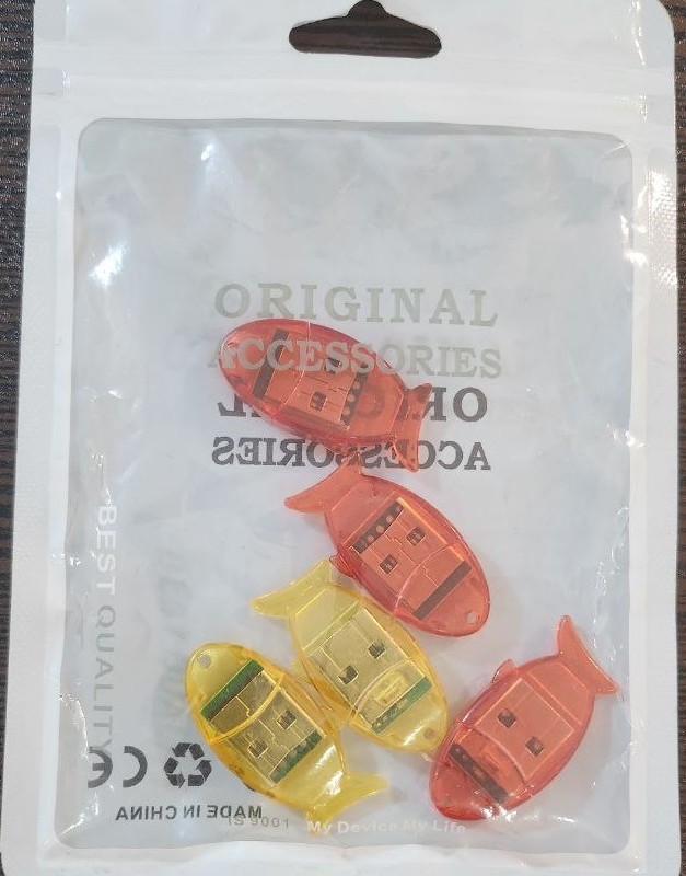 رم ریدر میکرو USB بسته 6 عددی با طراحی فشرده و انتقال داده پرسرعت ا فلاح نت