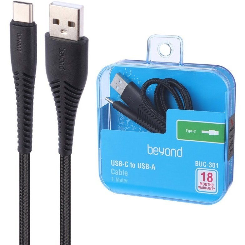 کابل تبدیل USB به USB-C بیاند مدل BUC-301 با طول 1 متر و کیفیت بالا ا فلاح نت