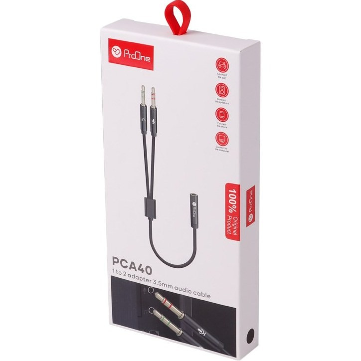 مبدل یک به دو AUX پرووان مدل PCA40 – تقسیم‌کننده سیگنال صوتی با کیفیت ا فلاح نت