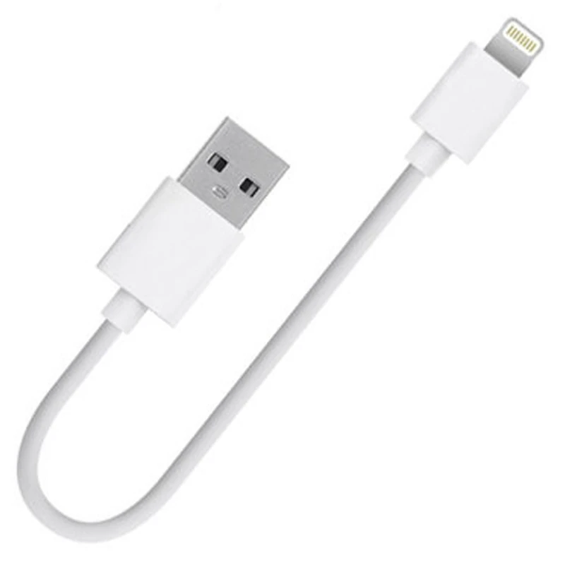 کابل شارژ USB به Lightning با طول ۲۰ سانتی‌متر - شارژ سریع و انتقال داده با کیفیت ا فلاح نت