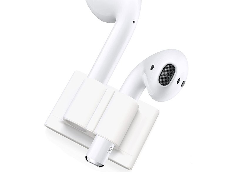 نگهدارنده سیلیکونی Wristlet برای ایرپاد – محافظ ضد آسیب و حمل آسان، طوسی روشن ا فلاح نت