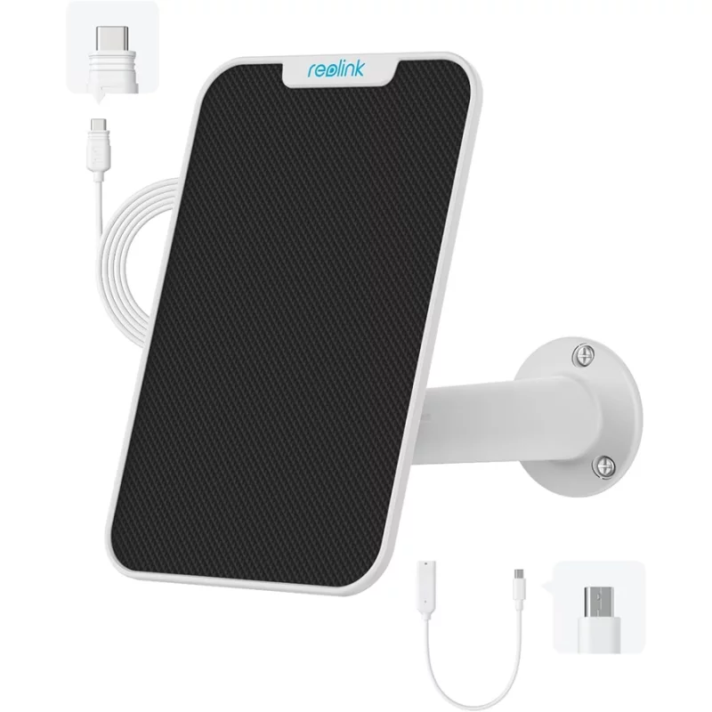 پنل خورشیدی Reolink مدلSolar Panel - شارژ خورشیدی هوشمند برای دوربین‌های بی‌سیم ا فلاح نت