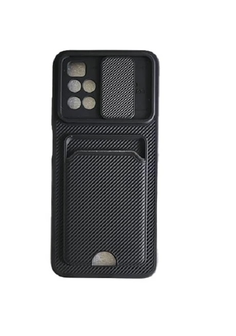 کاور ضدضربه سیلیکونی با درپوش کشویی دوربین مناسب گوشی Xiaomi Mi 10 ا فلاح نت