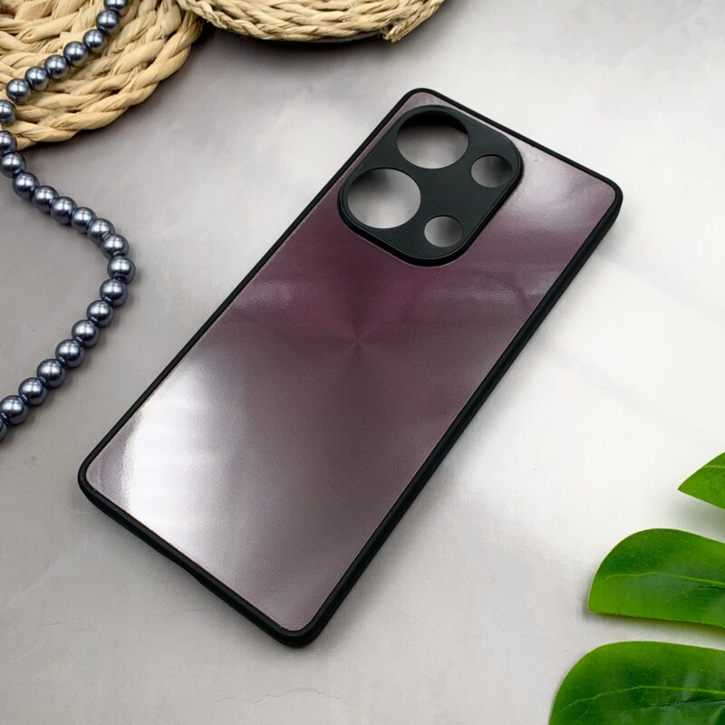 کاور محافظ شیائومی4G Redmi Note 13 Pro4G / Poco M6 Pro – اسپرت، دور سیلیکونی، محافظ لنز، شرابی ا فلاح نت