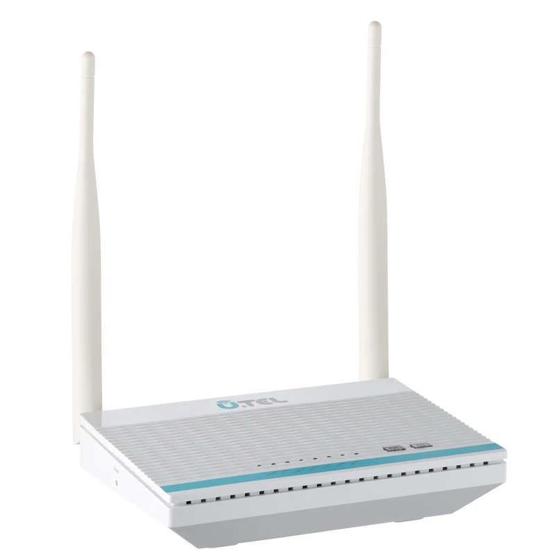 مودم روتر ADSL2+ بی‌سیم یوتل مدل A304U مجهز به پورت USB ،مناسب برای خانه و محل کار- استوک ا فلاح نت