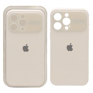 قاب سیلیکونی اورجینال با محافظ لنز شیشه‌ای برای Apple iPhone 15 Pro Max با طراحی Auto Focus ا فلاح نت