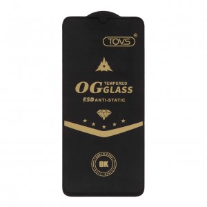محافظ صفحه نمایش شیشه‌ای درجه یک Full Cover  برند ESD TOVS ا فلاح نت