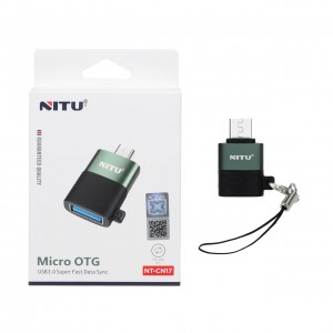 تبدیل OTG اندروید مدل CN17 برند NITU - اتصال سریع و آسان به دستگاه‌های USB ا فلاح نت