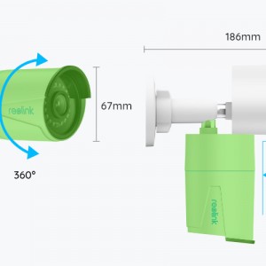 دوربین مداربسته هوشمند تحت شبکه ریولینک RLC-410-5MP  ا فلاح نت