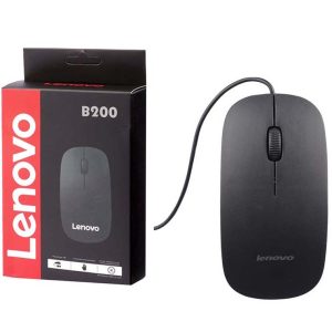 ماوس لنوو مدل B200 با اتصال USB و طراحی ارگونومیک ا فلاح نت