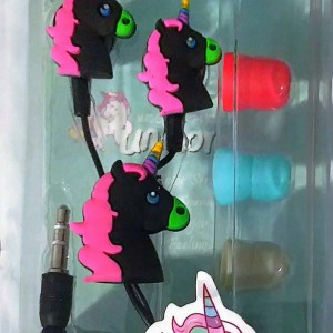 هندزفری طرح اسب تک‌شاخ فانتزی مدل UNICORN با جک 3.5 میلی‌متری ا فلاح نت