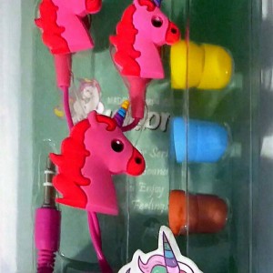 هندزفری طرح اسب تک‌شاخ فانتزی مدل UNICORN با جک 3.5 میلی‌متری ا فلاح نت