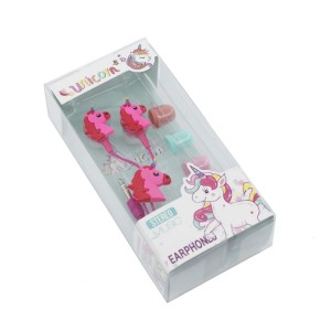 هندزفری طرح اسب تک‌شاخ فانتزی مدل UNICORN با جک 3.5 میلی‌متری ا فلاح نت