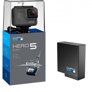 دوربین ورزشی ضدآب و با کیفیت 4K گوپرو مدل HERO 5 BLACK با فناوری تثبیت تصویر و کنترل صوتی ا فلاح نت