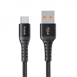 کابل تبدیل USB به USB-C  MCDODO مدل CA-2270 با طراحی فشرده و طول 0.2 مترا فلاح نت