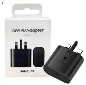 شارژر دیواری سامسونگ ۲۵ وات مدل NB0009 با فناوری PD و پورت USB-C اورجینال ا فلاح نت