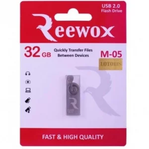 فلش مموری Reewox 32GB مدل M-05 با طراحی جمع و جور و سرعت انتقال مناسب ا فلاح نت