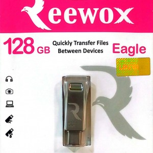 فلش مموری OTG REEWOX مدل Eagle با ظرفیت 128 گیگابایت – انتقال سریع اطلاعات ا فلاح نت