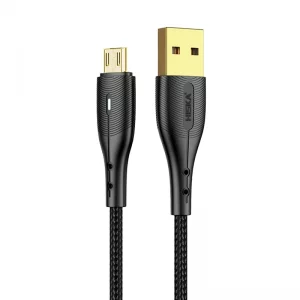 کابل میکرو USB فست شارژ HISKA مدل LX-832 با شدت جریان 5 آمپر و طول 1 متر - رنگ قرمز افلاح نت