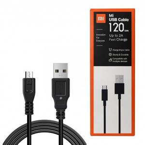 کابل یو اس بی شیائومی مدل Mi USB با طول ۱۲۰ سانتیمتر ا فلاح نت