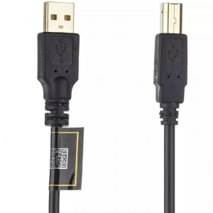 کابل پرینتر USB 2.0 GOLD OSCAR مدل AM-BM 1.5 متری - مشکی افلاح نت