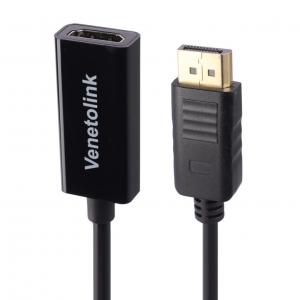 مبدل Display Port به HDMI ونتولینک (VENETOLINK) مدل با کیفیت 4Kا فلاح نت