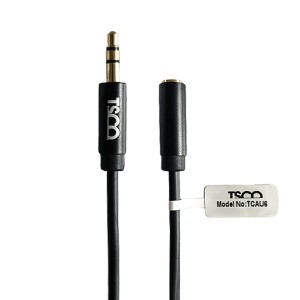 کابل افزایش طول AUX تسکو مدل TC-AU6 – طول 1 متر برای اتصال صدای با کیفیت ا فلاح نت