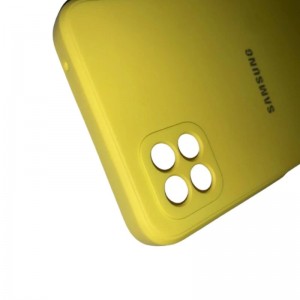 کاور مدل سیلیکونی مناسب برای گوشی موبایل سامسونگGalaxy A22 5G- مشکی ا فلاح نت