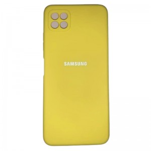 کاور مدل سیلیکونی مناسب برای گوشی موبایل سامسونگGalaxy A22 5G- قرمز ا فلاح نت